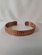 Mens/Womens Copper Cuff Bracelet 1/2" Wide
