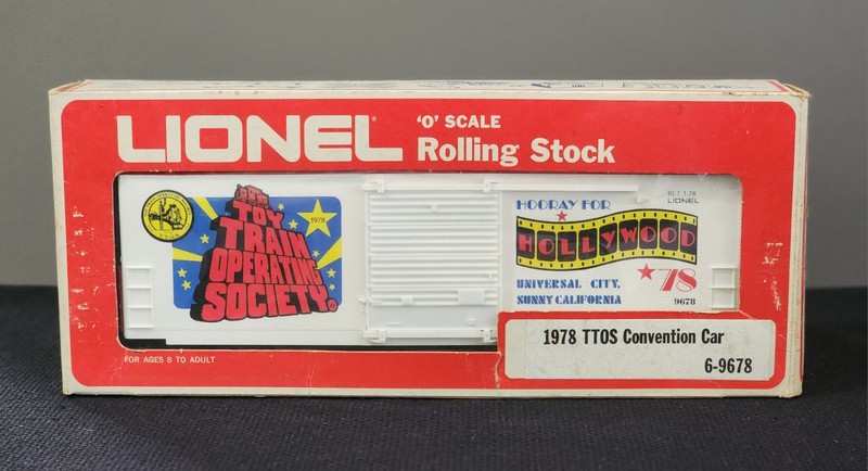 Lionel 6-9678 O 1978 Toy Train Operating Society Con O-Scale Rolling Stock