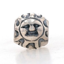 NEW Chamilia Sun Bead Charm - Sterling Silver...