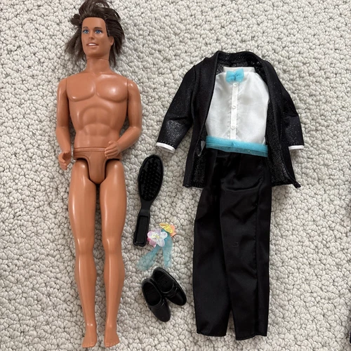 Vintage 1996 Mattel Great Date Ken "Perfect Date for Barbie" Doll Toy Figure