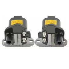 Bosch Set of 2 Ignition Coils For BMW E32 E31 750iL 850Ci 850i 5.0 5.6 V12
