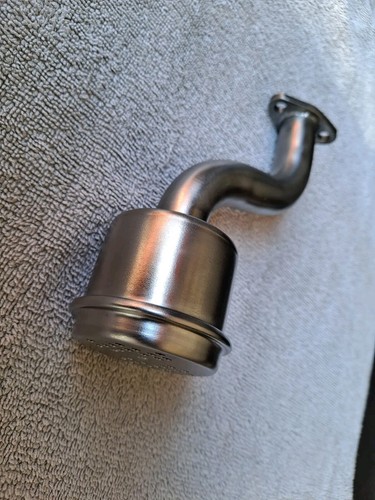  TECUMSEH MUFFLER  HS40 -50  VINTAGE MINI BIKE PIPE  
