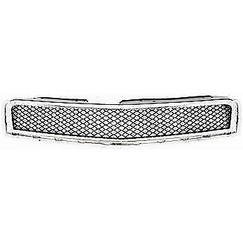 New Grille Fits 2009-2012 Chevrolet Traverse Upper Chrome Shell Plastic ...