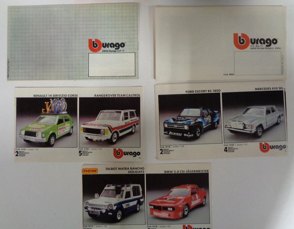 SET OF 4 BBURAGO MINIATURE CONSUMER CATALOGS YEARS 1977, 1983, 1990 & 1994 - Image 4 of 4