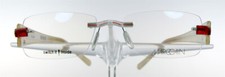 Switch It Marc Cain 2617 Brille Brillengestell Mehrfarbig Randlos Damen NEU