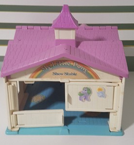 my little pony house vintage