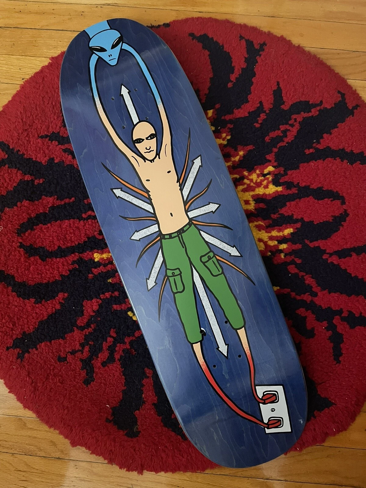 New Deal Vallely Alien Reissue Deck - Thumbnail 3