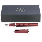 Parker Ingenuity 5th Technology Pen Medium Nib - Deep Red Barrel Gift Box