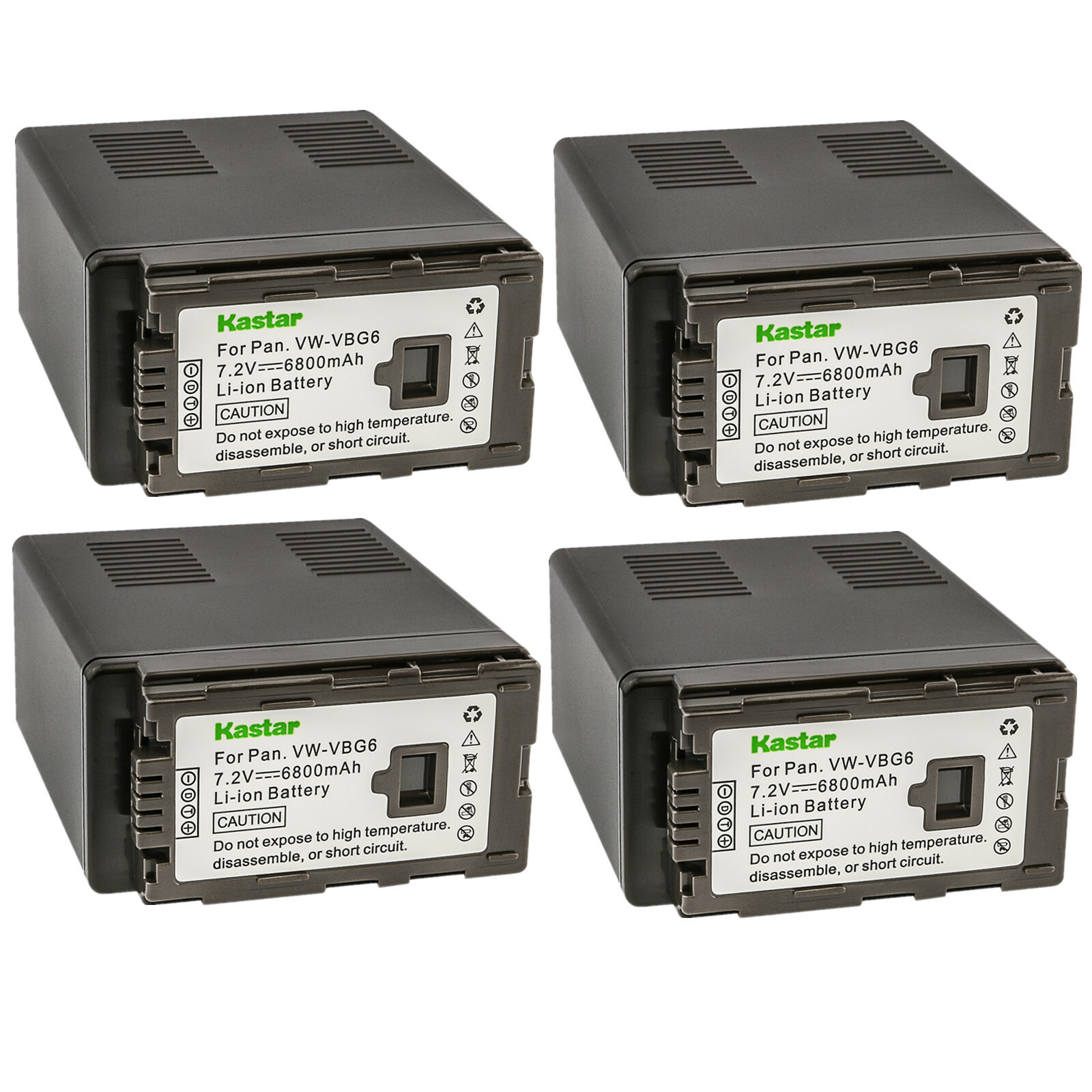 Kastar Replacement Battery Pack for Panasonic VW-VBG6 & AG-HMC150 Camcorder