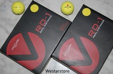VENTURE REAL DISTANCE 2 DOZEN YELLOW GOLF BALLS FREE 2 Dozen TEES MARKERS