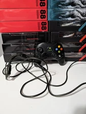 Xbox Original Duke Controller Black with Breakaway Cable Adapter