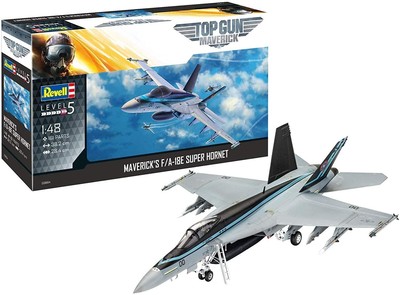 REVELL - Baue und bemale Mavericks F/A-18E Super Hornet Top Gun/Maverick Figh...