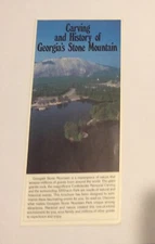  History of Georgia’s Stone Mountain 1985 Brochure Guide 