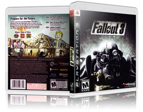 Fallout 3 Replacement Ps3 Cover And Case No Game Ebay