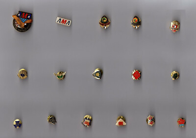 Motorrad Pins / AMA American Motorcyclist Association (16 Versionen zur Auswahl)