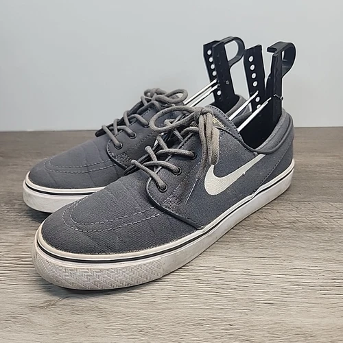 Nike SB Stefan Janoski 615957-027 Gray Skate Sneakers Sz 5.5