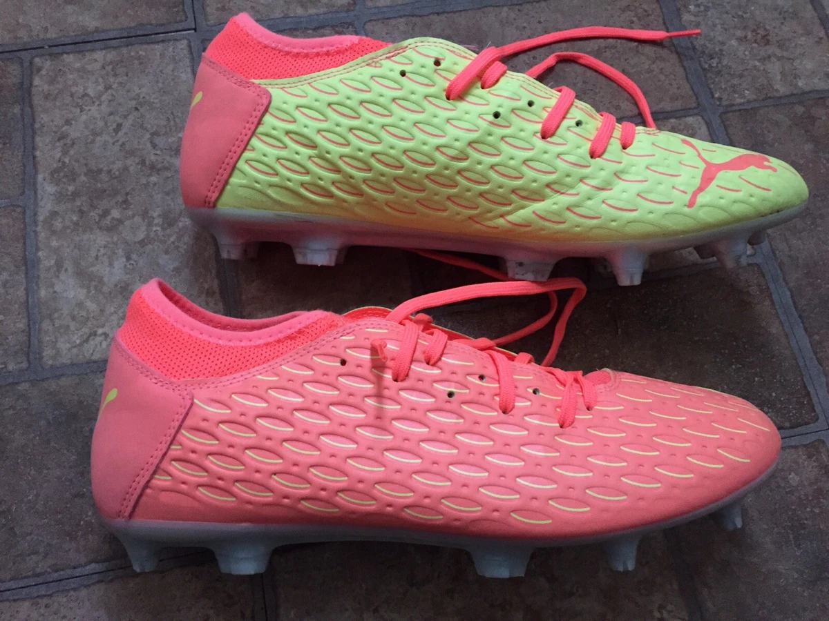 Puma store pink yellow