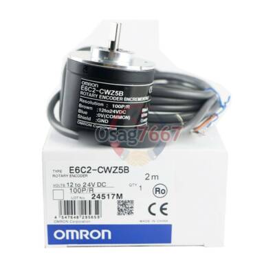 ONE   E6C2-CWZ5B 100P/R Rotary Encoder New #A6-39