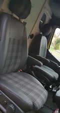 Sitzbezüge nach Maß Jacquard J6 4 Armlehne passend für Ford Tourneo 2000 - 2013