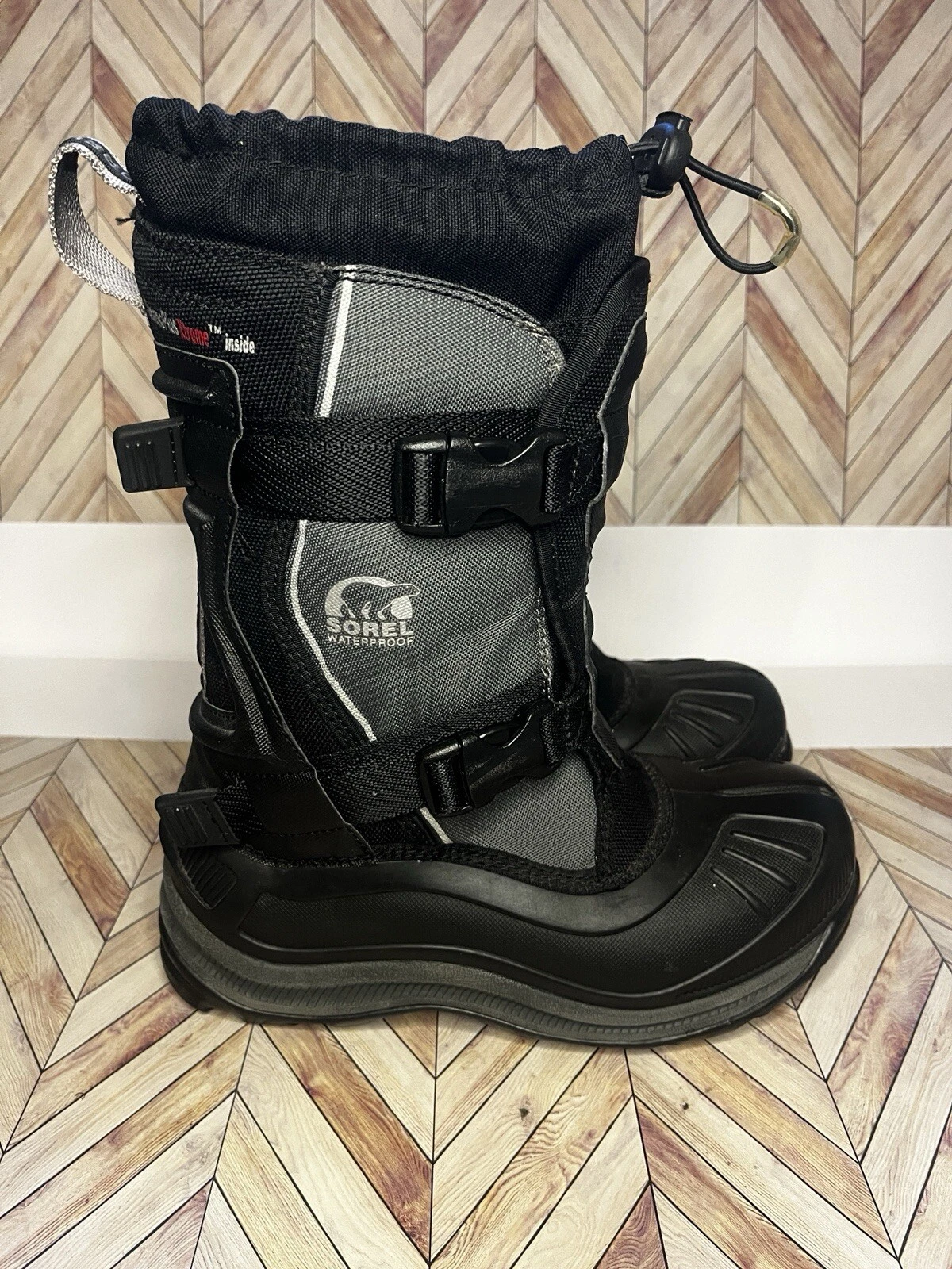 sorel alpha trac buckle thermoplus xtreme insulation waterproof boots