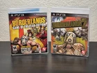 PS3 Borderlands GOTY Poster Insert + Borderlands 2 CIB 2K Games Lot of 2 Shooter