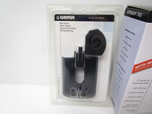 NOS Garmin GPSMAP 76S 010-00271-00 Adapter Cable 010-10085-00 Rail Mount Bundle - Picture 3 of 10