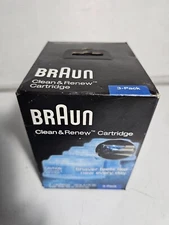 Braun Clean & Renew System Cartridges Refills CCR3 Series Lemonfresh 3 Pack