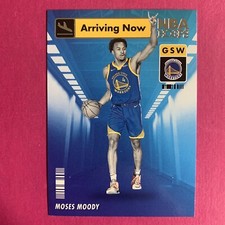 🐶 2021-22 Hoops Arriving Now #20 Moses Moody Golden State Warriors