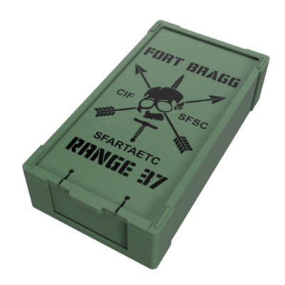 Stackable Ammo Boxes - Fort Bragg SF - No Live Ammo!