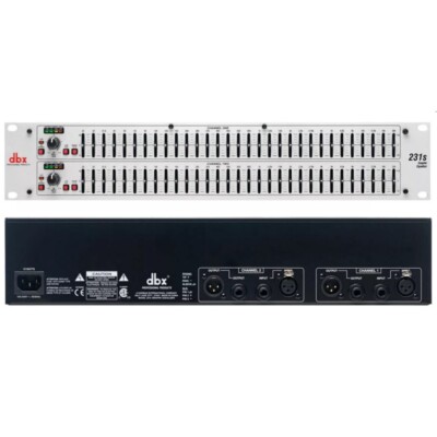 DBX 231S Rackmount Dual 31-Band 1/3 Octave Equalizer