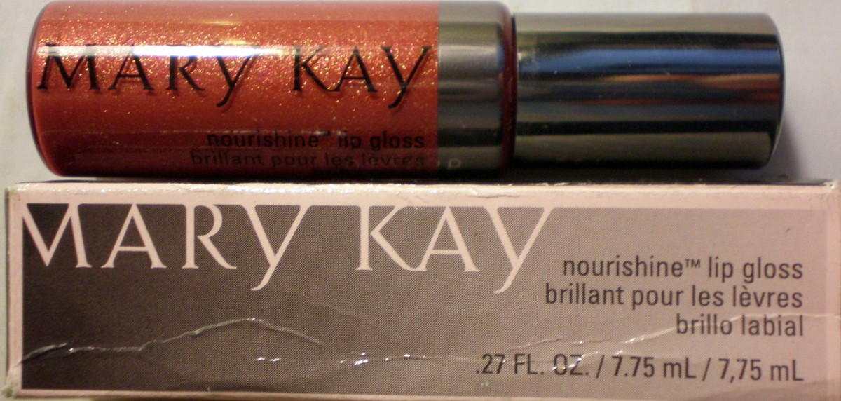 MARY KAY NOURISHINE LIP GLOSS BERRY SPARKLE 017036 BRILLO LABIAL