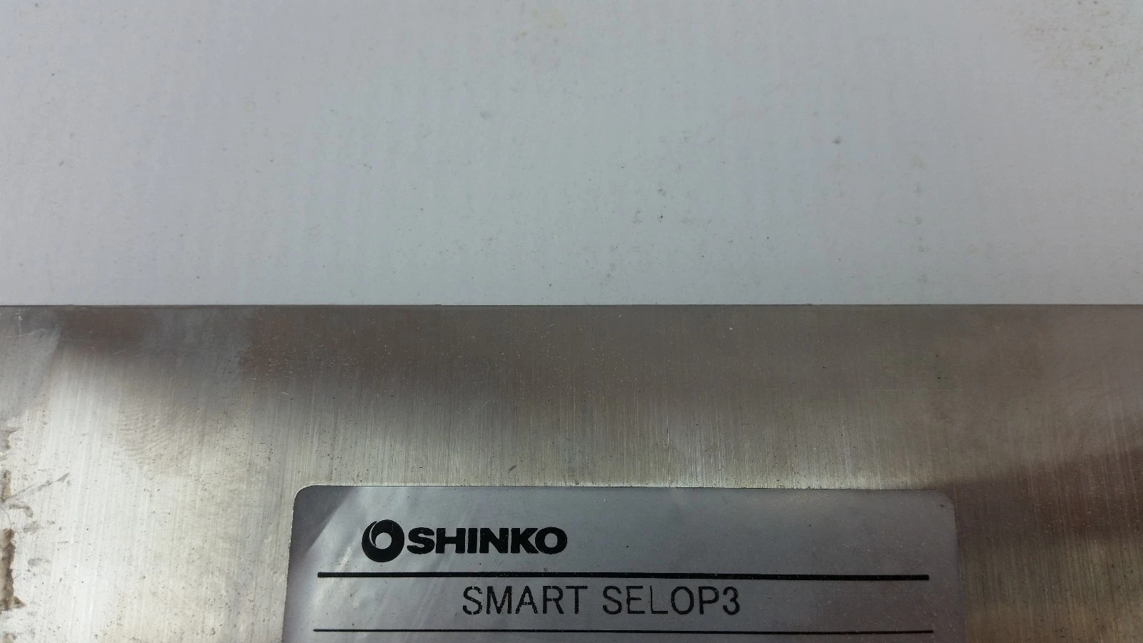 Shinko SMART SELOP3 load port nameplate, the machine these amplifiers came from
