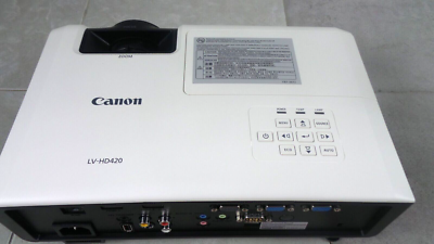 CANON DATA PROJECTOR LV-HD420, NO REMOTE (G125910-1 (JOO) AA-2) | eBay