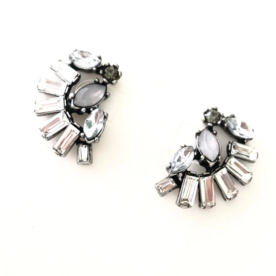 Aretes para mujer Banana Republic ópalo decorativo cristal baguette nuevos con etiquetas 38 Foto 2 de 4