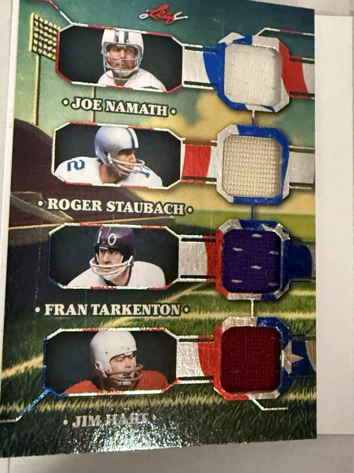 Leaf Glory of the Game 2025 12 Mem on the Field QBs 1/5 ¡Ver descripción! Foto 2 de 4