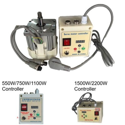 550W-2.2KW Drehmaschine elektrischer bürstenloser Servomotor Controller Treiber