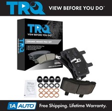 TRQ Front Ceramic Brake Pad Kit for Chevy Dodge GMC 2500 3500 Pickup Truck