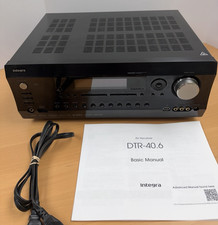 Integra DTR 40.6 AV 7.2 Channel Receiver - WORKS - Sounds Great - EXCELLENT