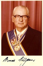 Marais Viljoen PRESIDENT OF SOUTH AFRICA autograph, signed photo