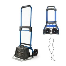 Sack truck Transport trolley Folding trolley Platform trolley Moving aid 120 kg