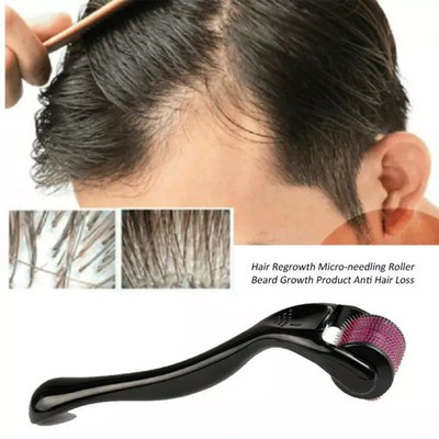 DERMA SKIN ROLLER 540 TITANIUM MICRO NADEL HAARREGENERATION HAAR&BARTWACHSTUM