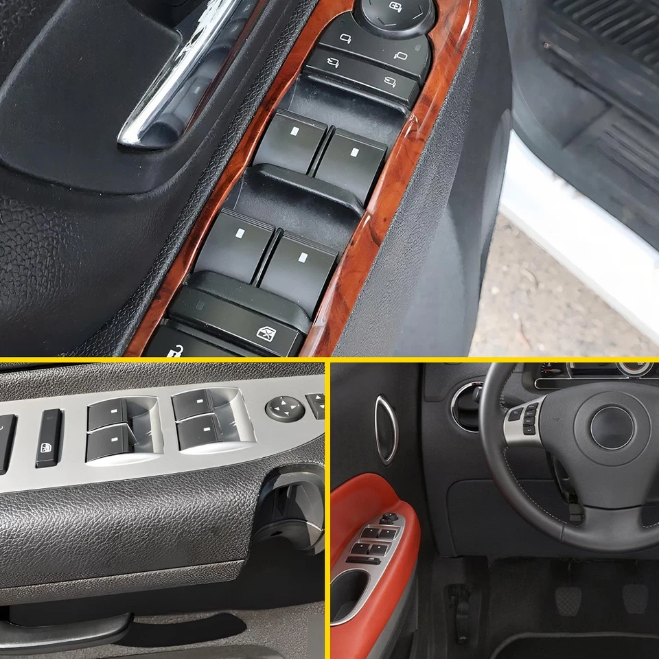 Interruptor de control maestro de controladores para ventana eléctrica delantera GMC Acadia 07-17 Foto 2 de 4