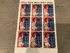 Grant Hill 1994-95 Skybox Embossed Promo Card #GH2 9 Card Uncut Sheet Rare!
