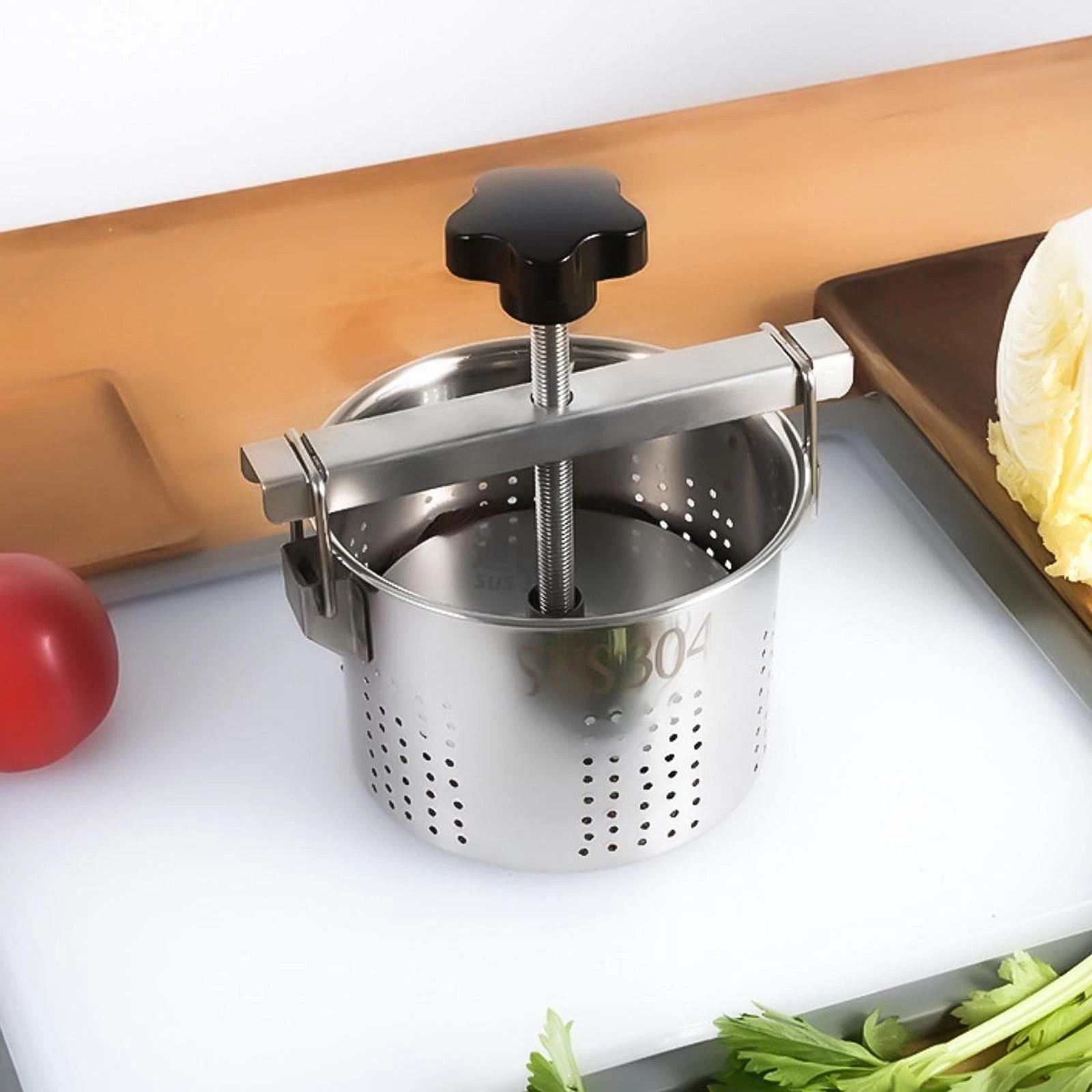Vegetable Stuffing Squeezer Lard Press Residue Separation Vegetable Wring and