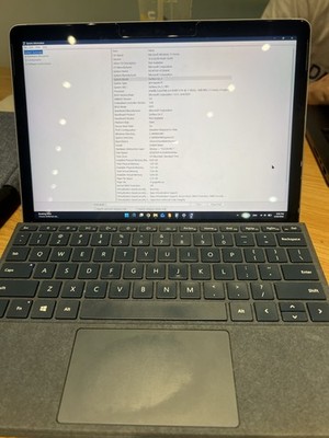 Microsoft Surface Go 2 Intel Core m3-8100Y 128gb 8gb RAM Win 11 (released 2020)