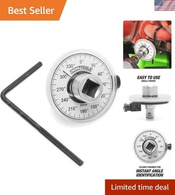 High Accuracy Torque Angle Gauge - 360° Measuring Tool for Strong Performance