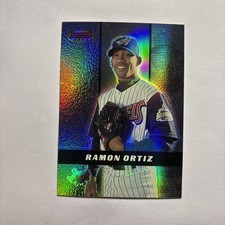 2000 Bowman's Best Anaheim Angels Baseball Card #111 Ramon Ortiz 