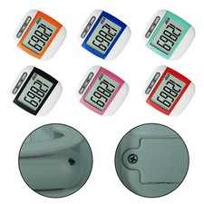 Reliable Pedometer with Large Display Waist Clip Count Steps with Confidence