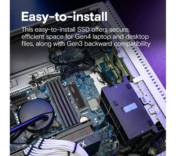 New Crucial P310 SSD 1TB NVMe PCIe Gen4 2230 M.2 Internal Solid State Drive - Image 4 of 4