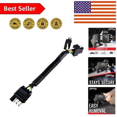 Easy-Install 4-Pin Tow Y Splitter Adapter - Perfect for Trailers & Accessories